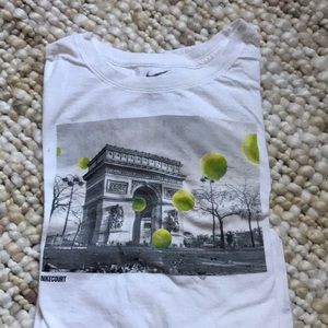 nike tennis in paris t-shirt